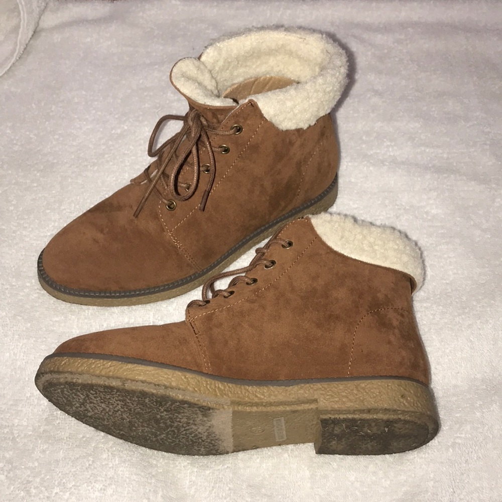 Tan Suede Boots